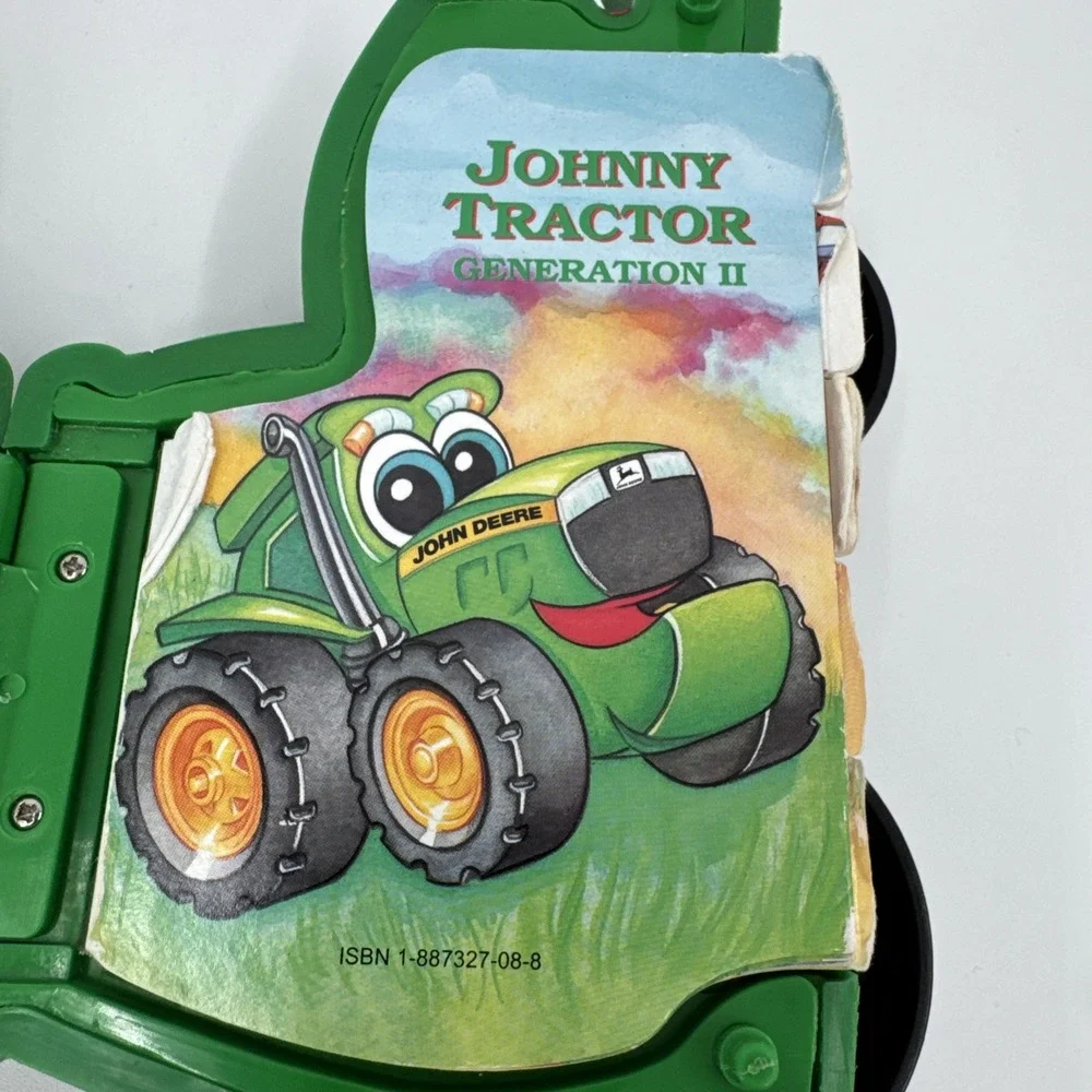 John Deere Kids Toy Book Johnny Tractor Generation 2 Ertl Vintage Farmer